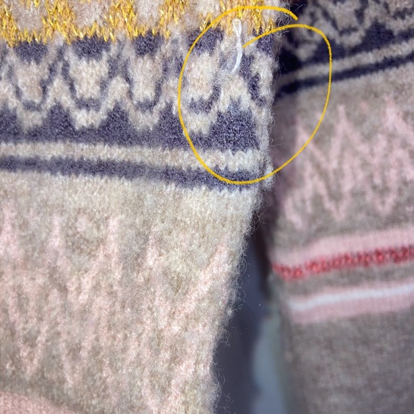 Anthropologie attitwa Sweater with scalloped neckline,  Wool and Alpaca blend - Picture 7 of 13